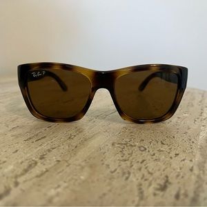 RayBan Square Glam Polarized Sunglasses